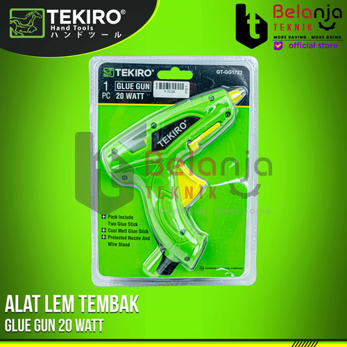 [EZM.3500213] Glue Gun 20 Watt Tekiro Alat Lem Tembak Bakar Tembakan lem 20W Pistol Lem