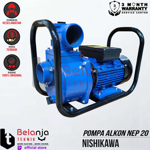 [EZM.3500269] Nishikawa Pompa Irigasi Alkon Listrik 2 Inch NEP 20 Water Pump NEP20
