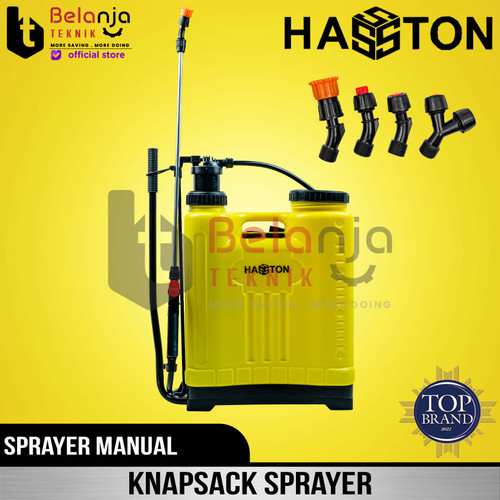 [EZM.3500272] Hasston Knapsack Sprayer Gendong 16 Liter Manual Alat Semprotan Hama 3600-016