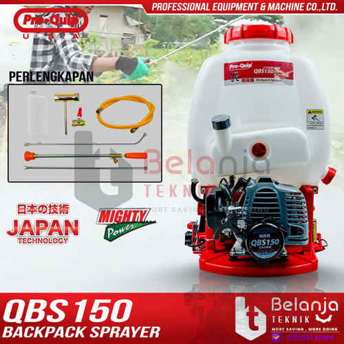 [EZM.3500276] Proquip Mesin Semprot Hama Bensin QBS150 Backpack Sprayer 2 Tak QBS 150