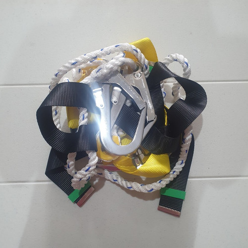 [EZM.3500299] GT Life Safety Belt Full Body Harness Double Big Hook Tali Sabuk Pengaman Full Body