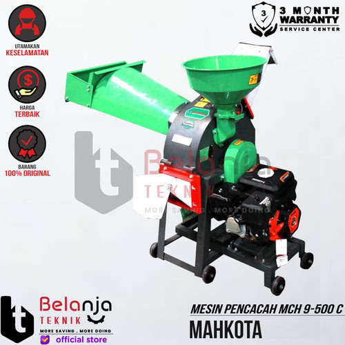 [EZM.3500306] Mahkota Mesin Pencacah dan Penepung MCH 9-500 C Chaff Cutter MCH 9-500C Set Engine