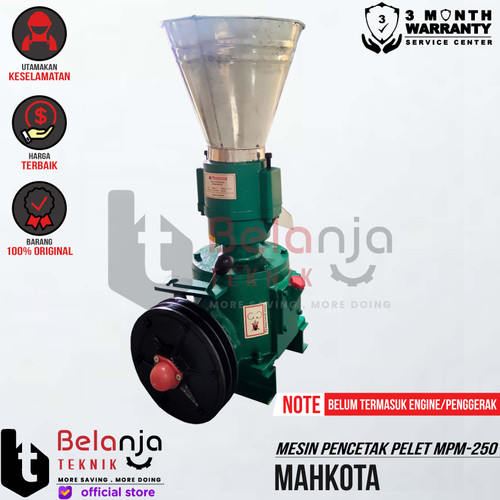 [EZM.3500311] Mahkota Mesin Pencetak Pelet MPM 250 Pellet Machine Cetak Pakan Ikan MPM-250 Unit Only