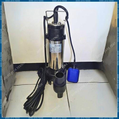 [EZM.3500335] Drakos Mesin Pompa Celup Air Kotor Air Limbah WQDY 25-10 Submersible Pump 2 HP 2 Inch