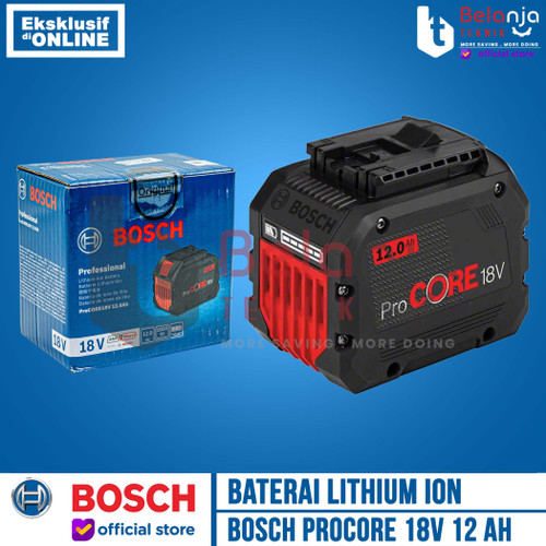 [EZM.3500405] Bosch Battery Cordless ProCORE 18V 12 AH 18 Volt Baterai Lithium Ion 18 Volt
