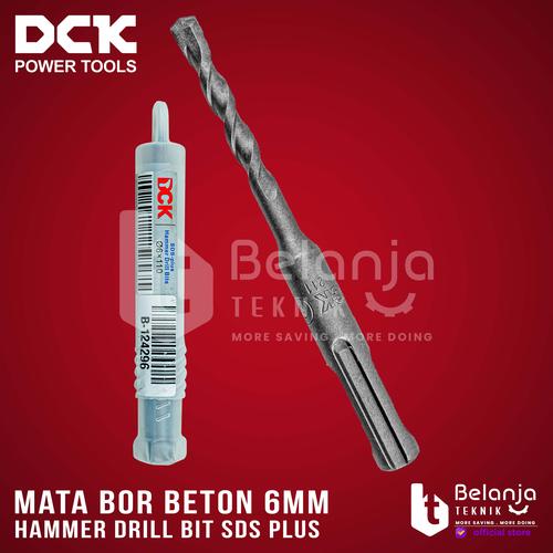 [EZM.3500524] DCK Hammer Drill Bit SDS Plus 6 X 110 MM Mata Bor Beton SDS Plus 6 MM