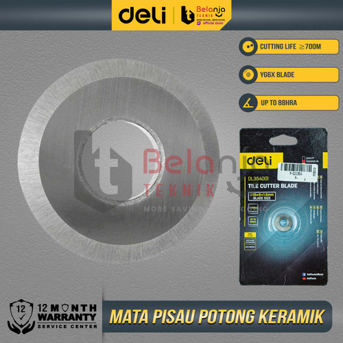 [EZM.3500535] Deli Tile Cutter Blade Mata Pisau Potong Keramik Marmer Granit