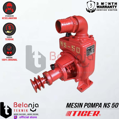 [EZM.3500547] Tiger Mesin Pompa Air Irigasi NS 50 Centrifugal Water Pump 2" Inch