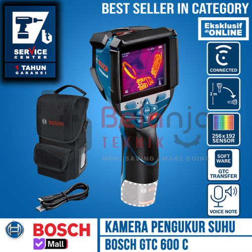[EZM.3500557] Bosch Thermal Camera GTC 600 C Kamera Pengukur Suhu Thermometer Sensor GTC600C