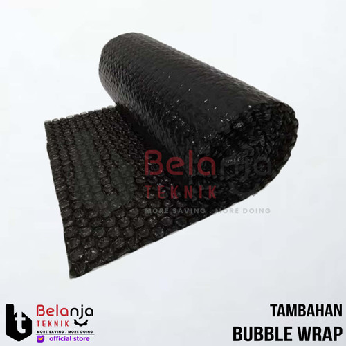 [EZM.3500592] Tambahan Packing Bubble Wrap Hitam Plastik Wrapping Buble Lebar 40 CM