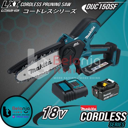 [EZM.3500602] Makita Alat Pemotong Dahan Pohon DUC150SF Pruning Saw Mini Baterai 18V