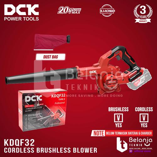 [EZM.3500691] DCK Vacuum Blower Baterai KDQF32Z Blower Cordless Brushless KDQF 32