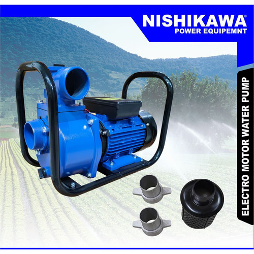 [EZM.3500859] Nishikawa Pompa Irigasi Alkon Listrik 3 Inch Nep 30 Water Pump NEP30