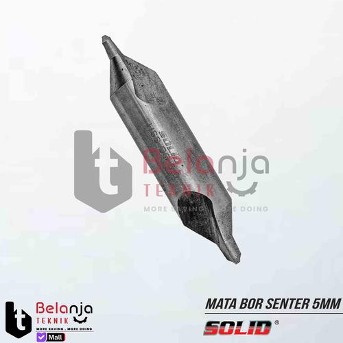 [EZM.3501071] Solid Center Drill Bor Senter HSS 5 MM Mata Bor Senter 5mm