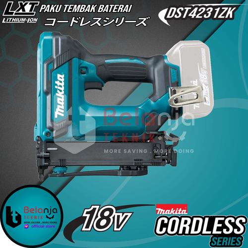 [EZM.3501118] Makita Mesin Paku Tembak Baterai DST421ZK Cordless Stapler 25 MM 18 V
