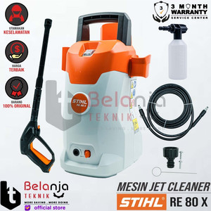 [EZM.3501153] Stihl Jet Cleaner RE 80 X 100 Bar Mesin Cuci Kendaraan RE80X 1000 WATT
