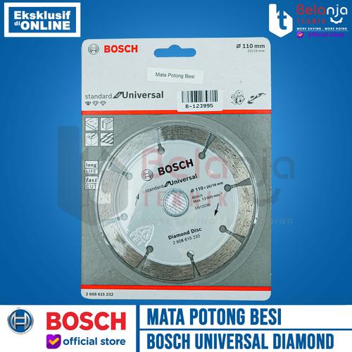 [EZM.3501156] Bosch Diamond Cutting Disc Mata Potong Keramik Standar Serbaguna 4 In