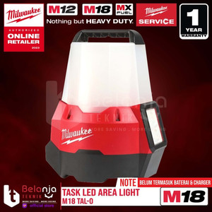 [EZM.3501258] Milwaukee Task Led Area Light M18 TAL-0 Lampu Kerja Portable 18 Volt
