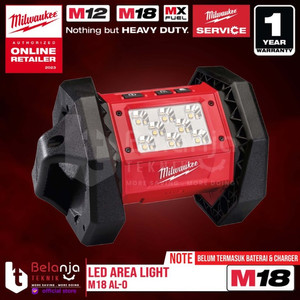 [EZM.3501260] Milwaukee Led Area Light M18 AL-0 Lampu Kerja Portable 18V Unit Only