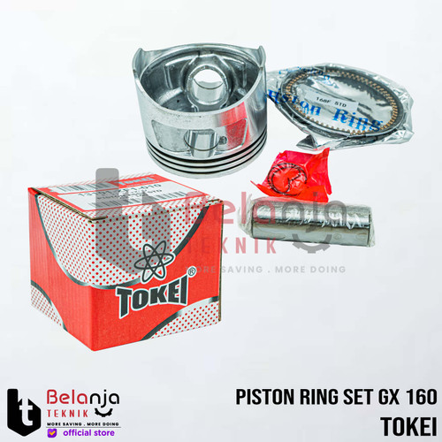 [EZM.3501263] Tokei Piston Ring Set Assy GX 160 Seher Mesin Penggerak GX160 Standar