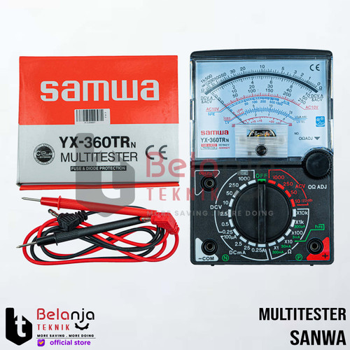 [EZM.3501375] Sanwa Multimeter Multitester Avometer Analog YX 360 TR Multi Tester