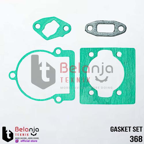 [EZM.3501527] Gasket Set 368 Packing Set Mesin Potong Rumput Gendong 368 Paking