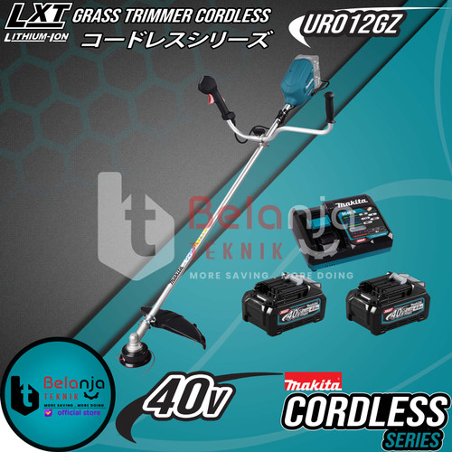 [EZM.3501566] Makita Mesin Rumput UR012GZ02 Grass Trimmer Cordless + Baterai 40V Set