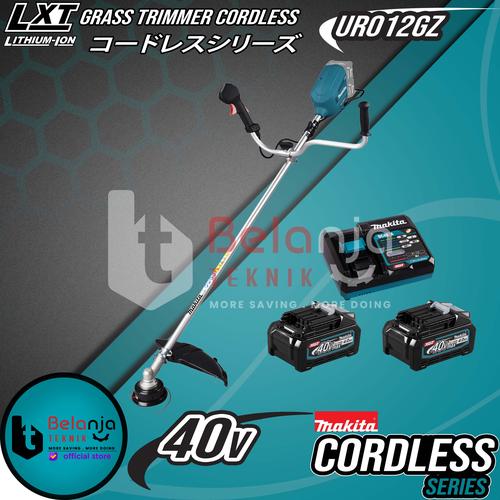 [EZM.3501566] Makita Mesin Rumput UR012GZ02 Grass Trimmer Cordless + Baterai 40V Set