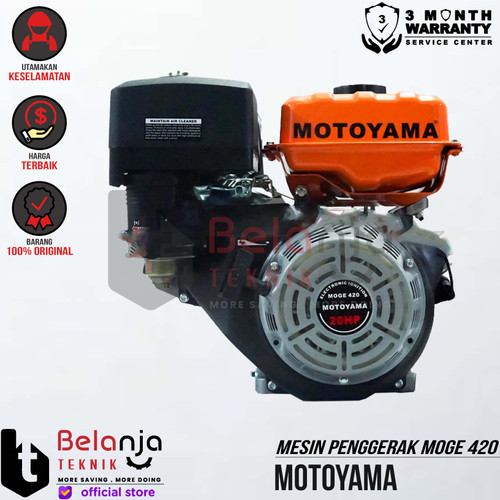 [EZM.3501732] Motoyama Moge 420 Mesin Penggerak Bensin Serbaguna 25 HP Engine
