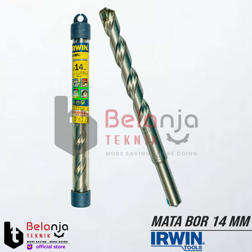 [EZM.3501830] Irwin Mata Bor Tembok Beton 14 MM Masonary Drill Bit 14mm Mata Bor