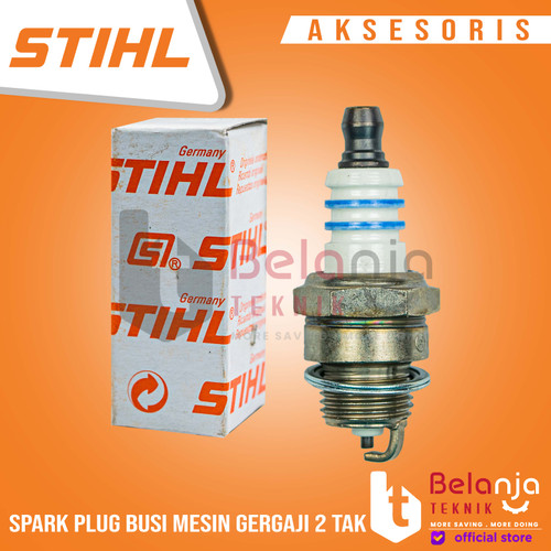 [EZM.3501841] Stihl Busi Spark Plug Busi Mesin Gergaji 2 Tak Chainsaw Mesin Rumput