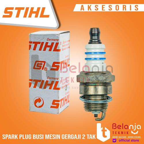 [EZM.3501841] Stihl Busi Spark Plug Busi Mesin Gergaji 2 Tak Chainsaw Mesin Rumput