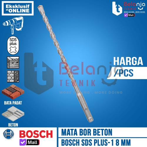 [EZM.3501969] Bosch Mata Bor Beton 8MM X 210MM SDS Plus 1 Mata Hammer Drill Bits
