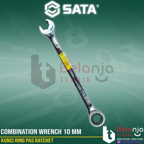 [EZM.3501987] Sata Kunci Ring Pas Ratchet 10 MM 43606 Kunci Kombinasi Ratchet 10MM