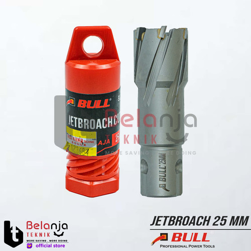 [EZM.3502004] Bull Mata Bor Besi Magnet TCT 25 MM Jetbroach Annular Cutter Jetbrot