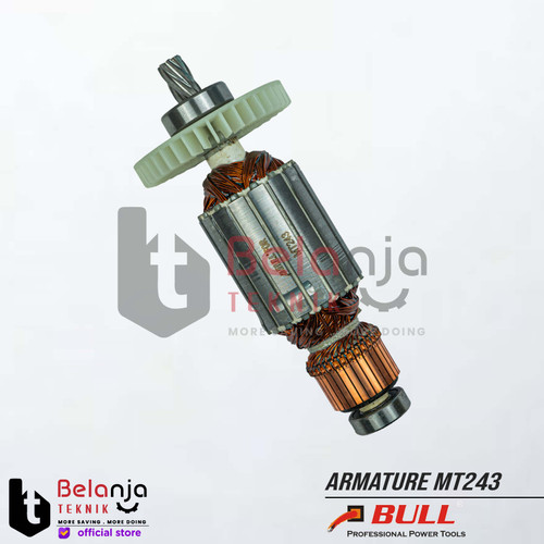 [EZM.3502054] Bull Armature Angker MT243 Cut Off Maktec MT 243 Armatur Rotor Angker