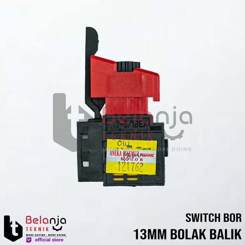 [EZM.3502056] Bull Switch Bor 13MM Bolak Balik Tanpa Sayap Saklar Bor 13 MM Sakelar