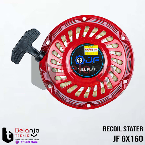 [EZM.3502075] JF Recoil Stater Honda GX160 Tarikan Engkol Mesin GX 160 Model Plat