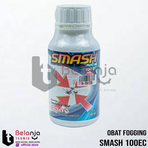[EZM.3502083] Smash 100EC Obat Fogging Anti Nyamuk DBD Cairan Basmi Serangga 500 ML