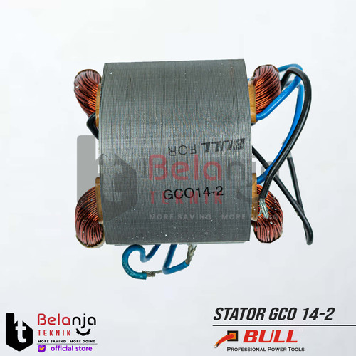 [EZM.3502091] Bull Stator GCO 14-2 Rumah Angker Armature Mesin Cut Off Bosch GCO