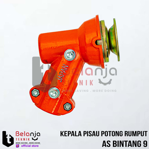 [EZM.3502111] Kepala Pisau Potong Rumput 318 328 Gear Case Assy As Bintang 9 Suri 9