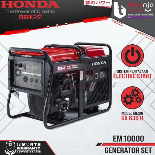 [EZM.3502124] Honda Mesin Genset EM 10000 7200 Watt Generator Bensin EM10000 7200W