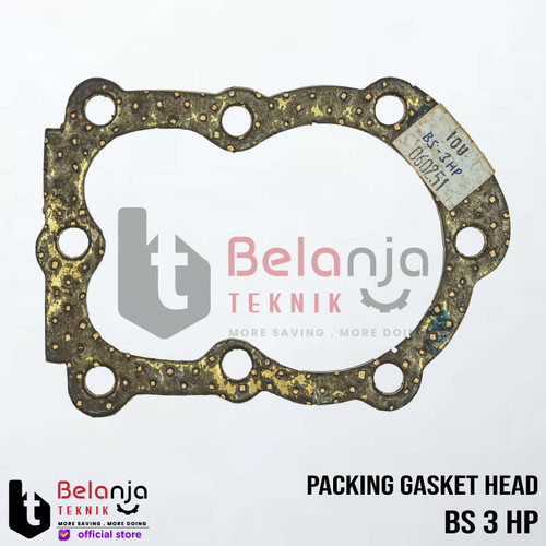 [EZM.3502181] BS 3 Hp Packing Gasket Head Paking Deksel Briggs Stratton Gasket 3 HP