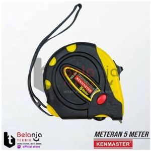 [EZM.3502235] Kenmaster Meteran 5 Meter Meteran Tukang 5M Measuring Tape Alat Ukur