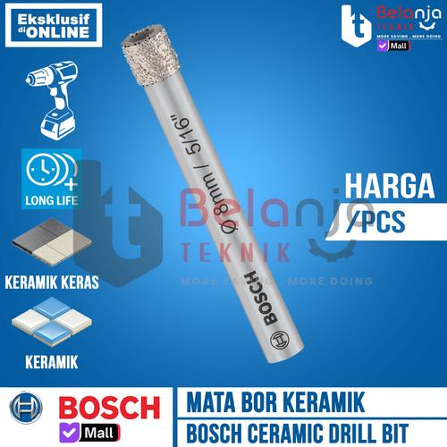 [EZM.3502358] Bosch Diamond Drill Bit Ceramic Granite 8 MM Mata Bor Keramik Granit
