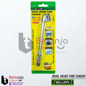 [EZM.3502451] Sellery Air Chuck Ban 6" Tire Chuck Kepala Isi Angin Ban 6 Inch