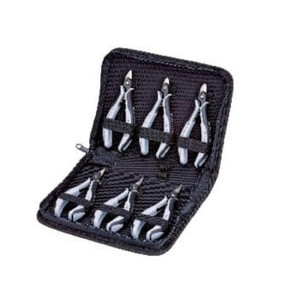 [EZM.3502532] Knipex Case for Electronics Pliers 00 20 16 P Tang Set Elekronik 6 Pcs