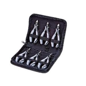 [EZM.3502532] Knipex Case for Electronics Pliers 00 20 16 P Tang Set Elekronik 6 Pcs