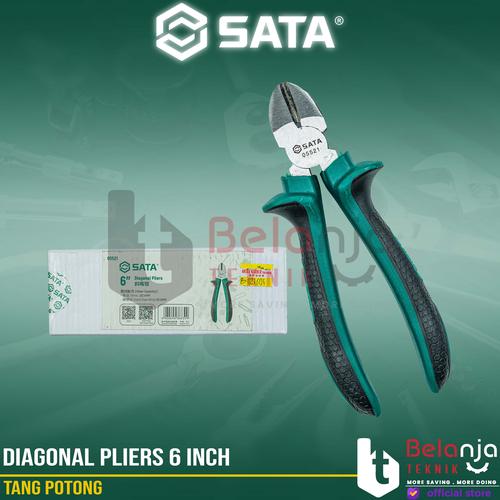 [EZM.3502550] Sata Diagonal Cutting Pliers 05521 6" In Tang Potong Diagonal 6 Inch