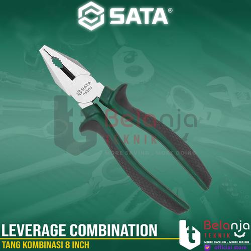 [EZM.3502554] Sata Leverage Combination Pliers 05503 8" In Tang kombinasi 8 Inch